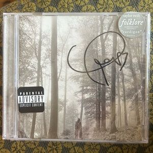 **Sold on EBay** Taylor Swift Signed Folklore Cd In Original Shrink Wrap